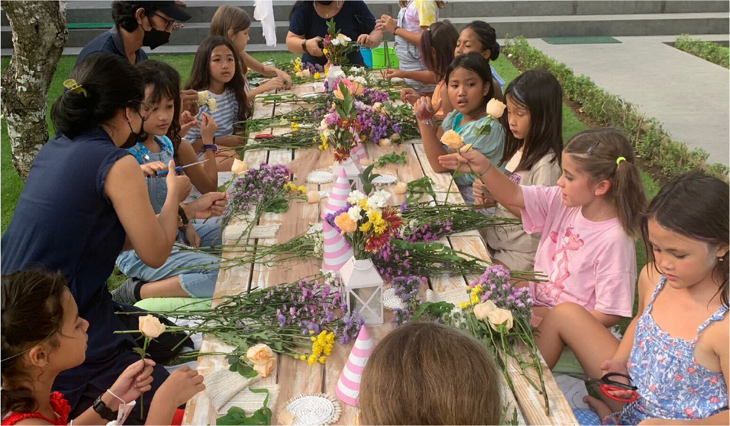 BaliKidsPartyFlowerCrownWorkshop