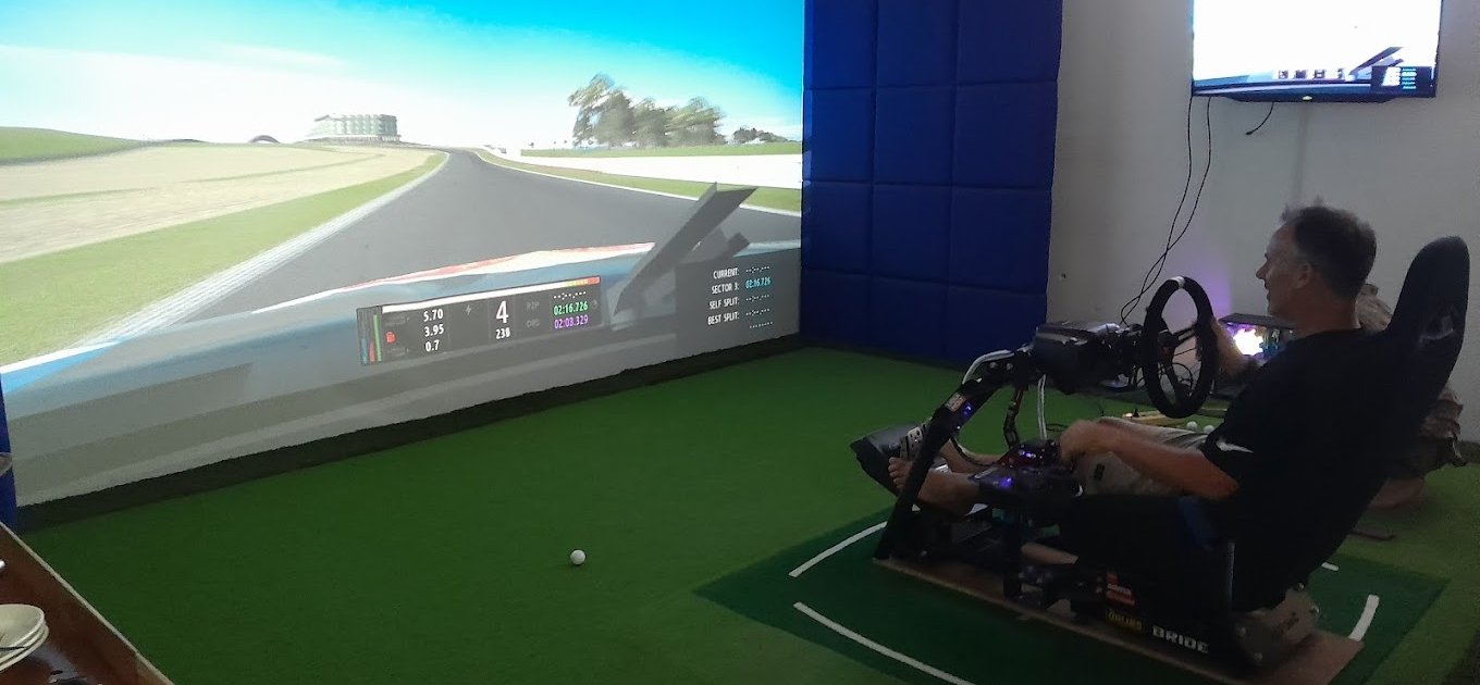 Bali Bucks Party Sports Bar Golf Racing Simulator1